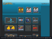 Tablet Screenshot of capri.tv