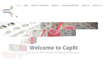 Tablet Screenshot of capri.com.hr