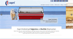 Desktop Screenshot of capri.com.tr