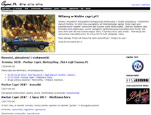 Tablet Screenshot of capri.pl