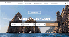 Desktop Screenshot of capri.com