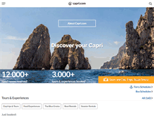 Tablet Screenshot of capri.com
