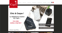Desktop Screenshot of capri.fr
