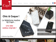 Tablet Screenshot of capri.fr